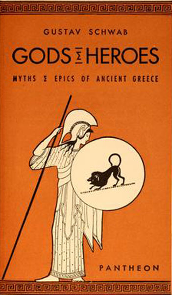pantheon schwab gods heroes ancient greece HB1957