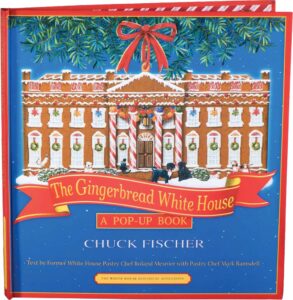gingerbread white house popup cover