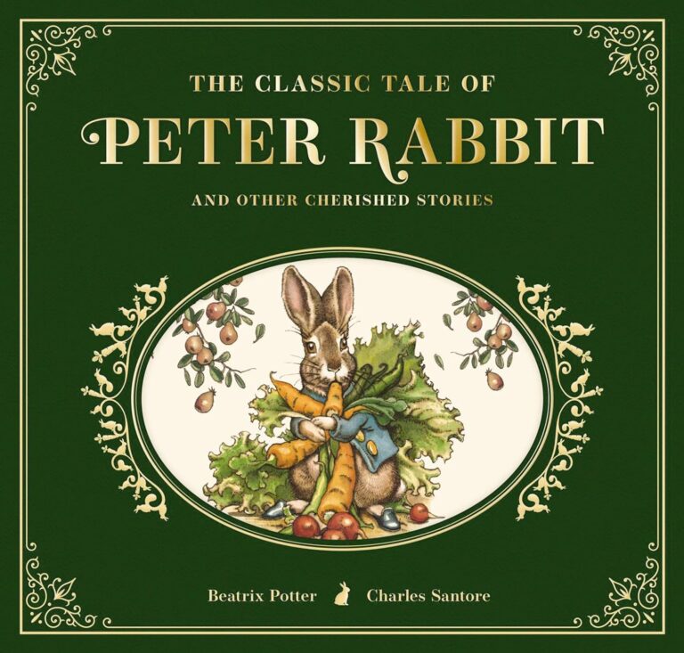 santore leatherbound peter rabbit