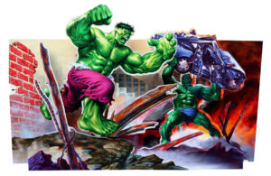 marvel superheroes vs villains popup hulk int3