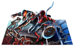 marvel superheroes vs villains popup spiderman int2