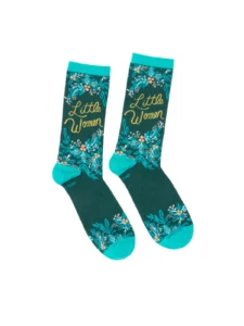 puffin in bloom socks little women